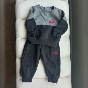 Puma Kids Sweatshirt Sweatpants Set